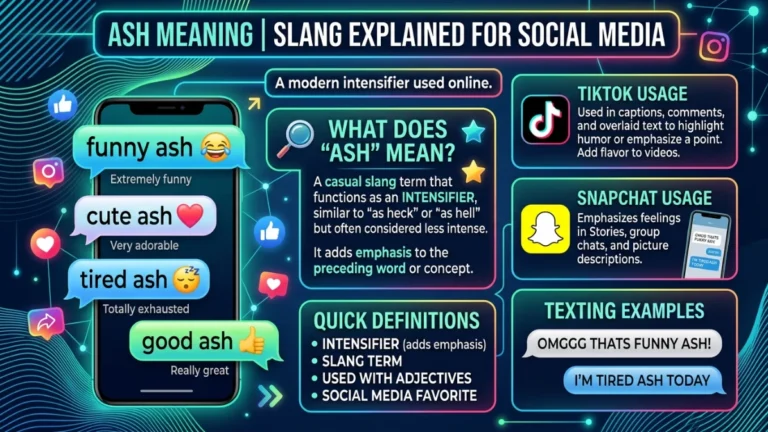 ash meaning slang