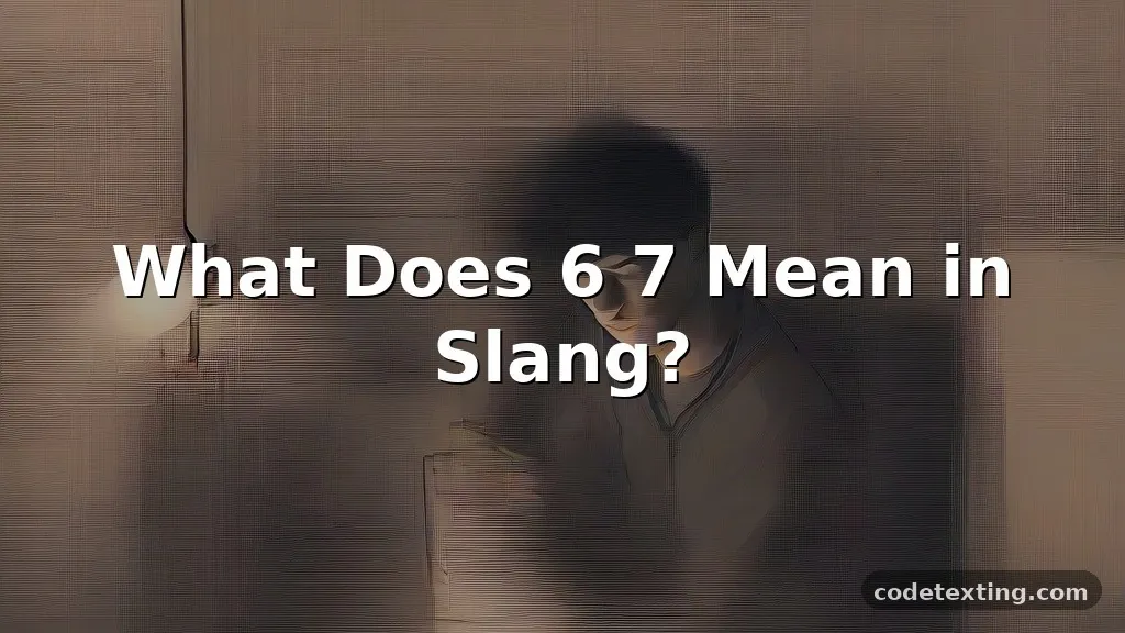 6-7 slang meaning