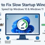 How to Fix Slow Startup Windows