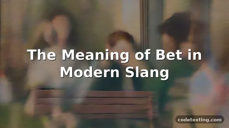 bet slang meaning