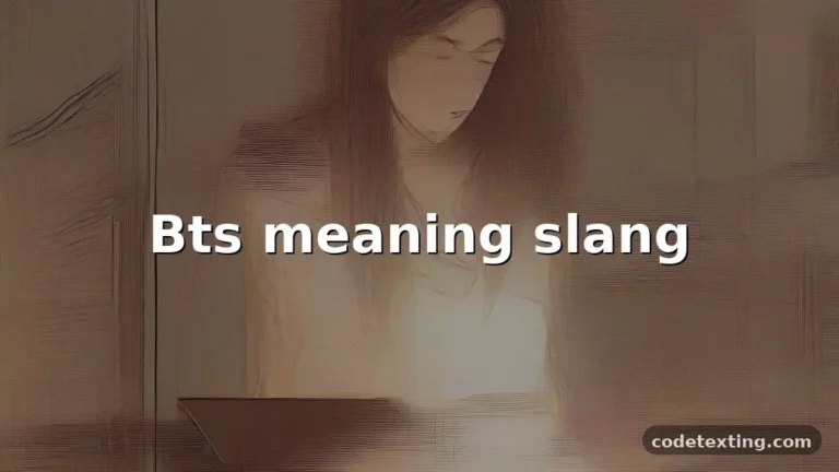 bts meaning slang