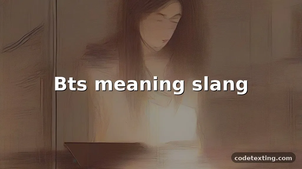 bts meaning slang