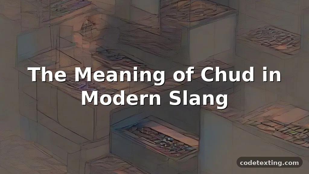 chud meaning slang