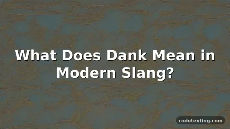 dank meaning slang