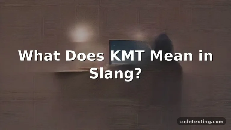 kmt meaning slang