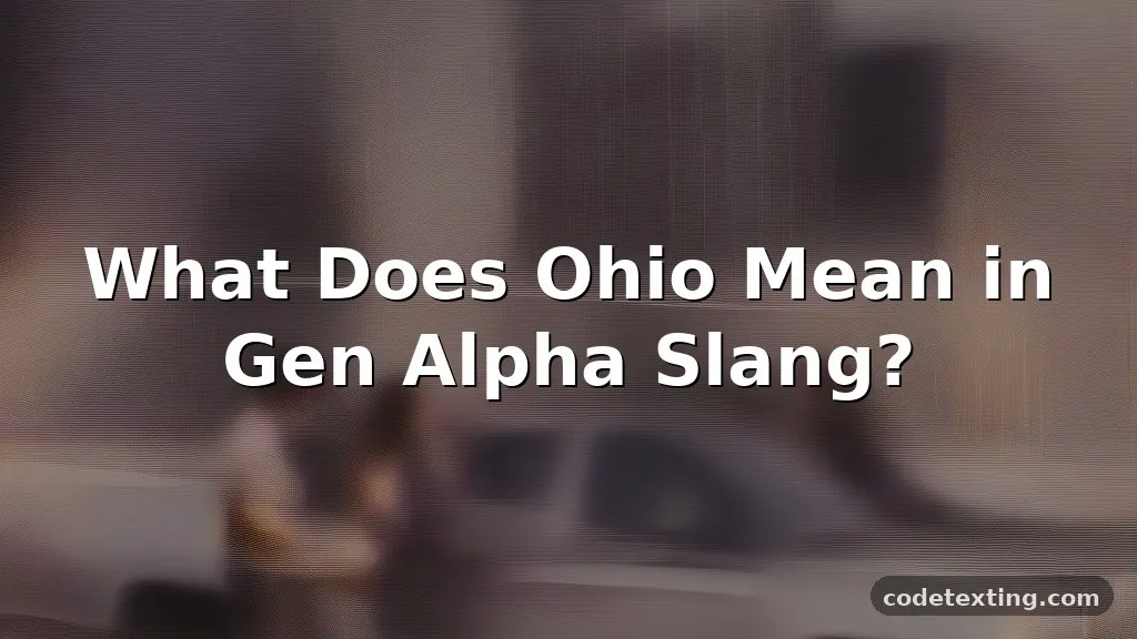 ohio slang meaning
