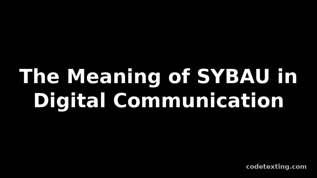 sybau slang meaning