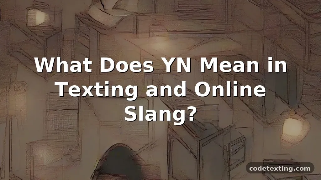 yn meaning slang