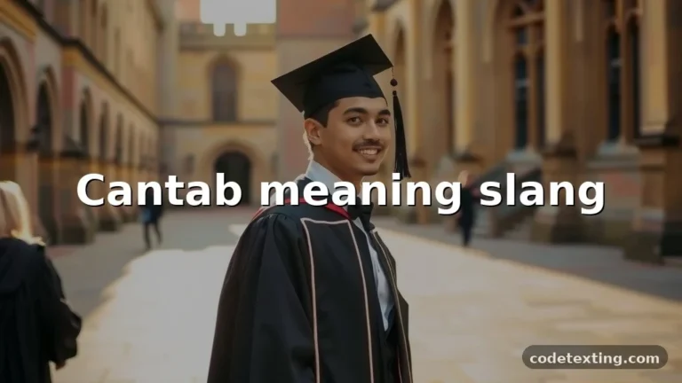 cantab meaning slang