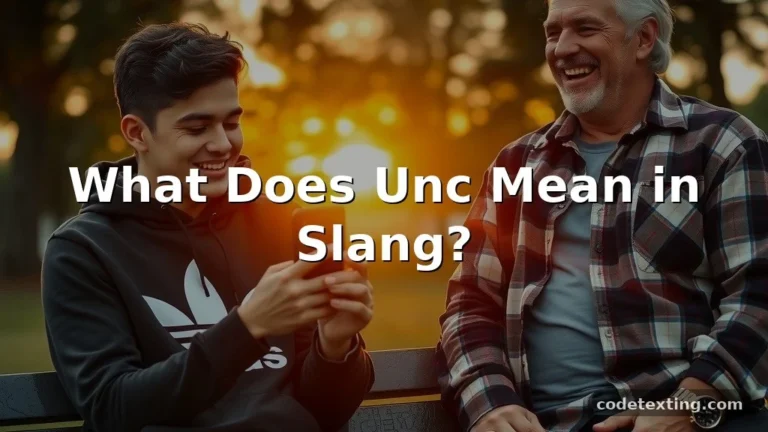 unc slang meaning
