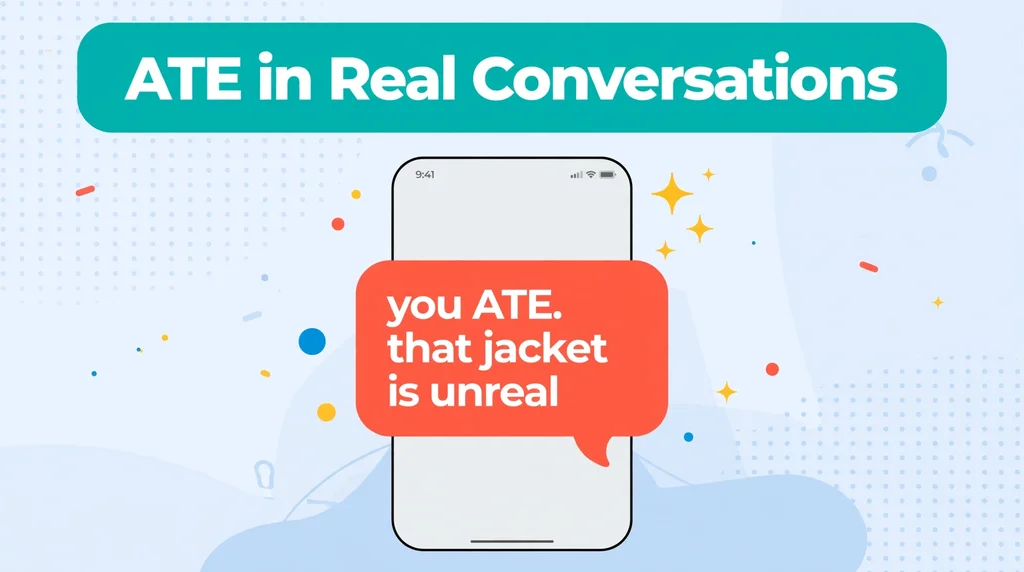 ate in real conversations infographic