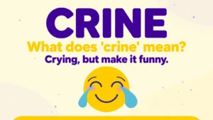 crine meaning in texting slang infographic