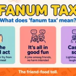 fanum tax meaning in texting slang infographic
