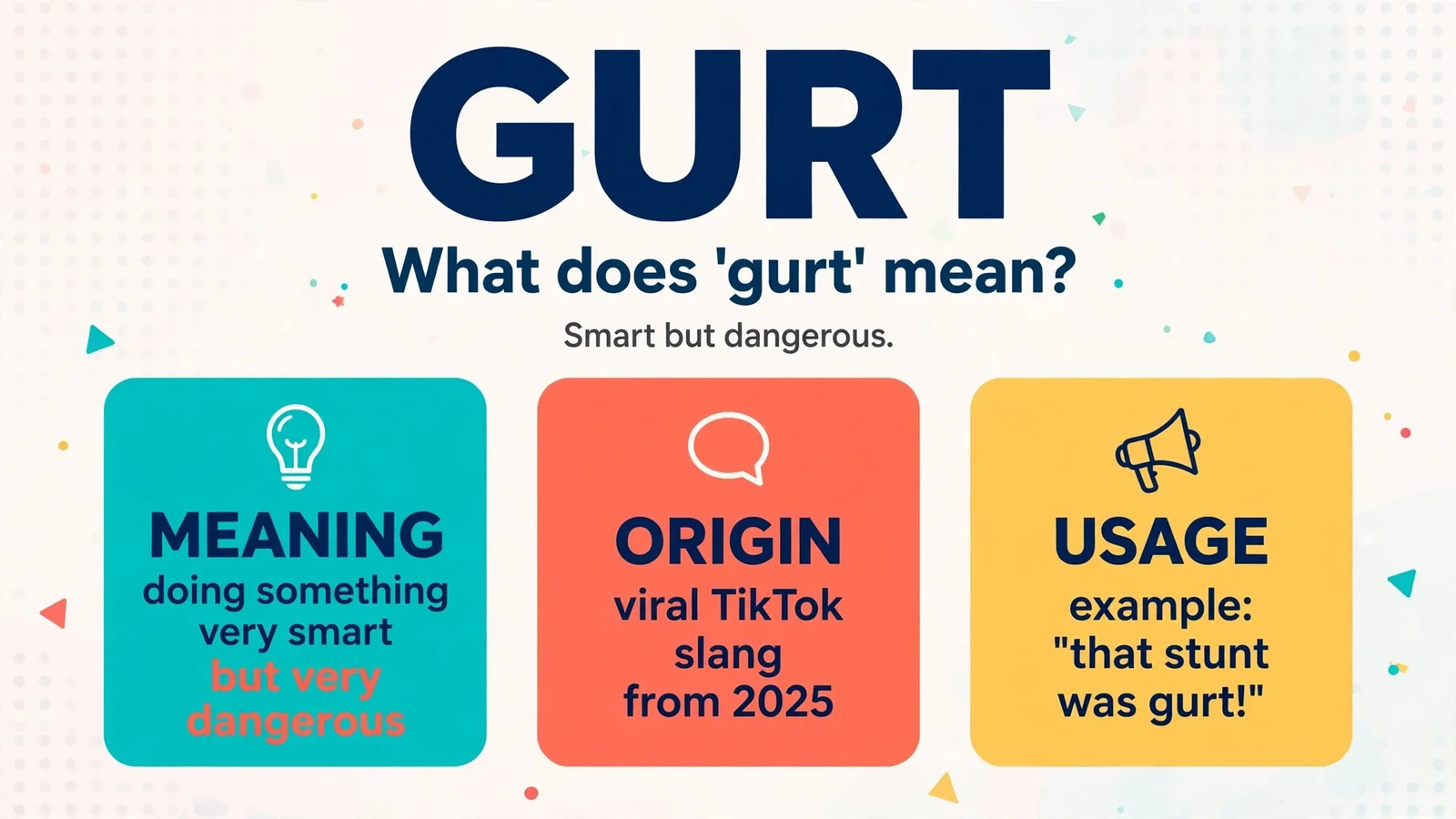 gurt meaning in texting slang infographic