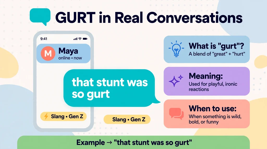 gurt in real conversations infographic