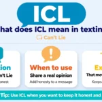 icl meaning in texting slang infographic