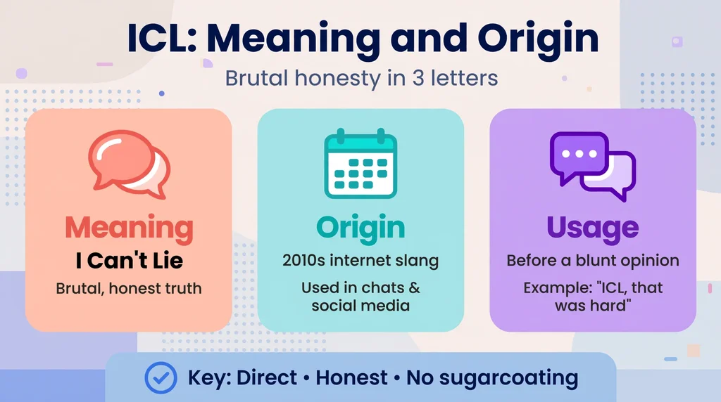 icl meaning and origin infographic